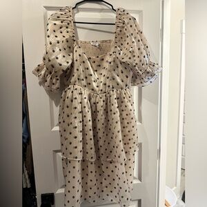 English Factory Organza Dress NWT